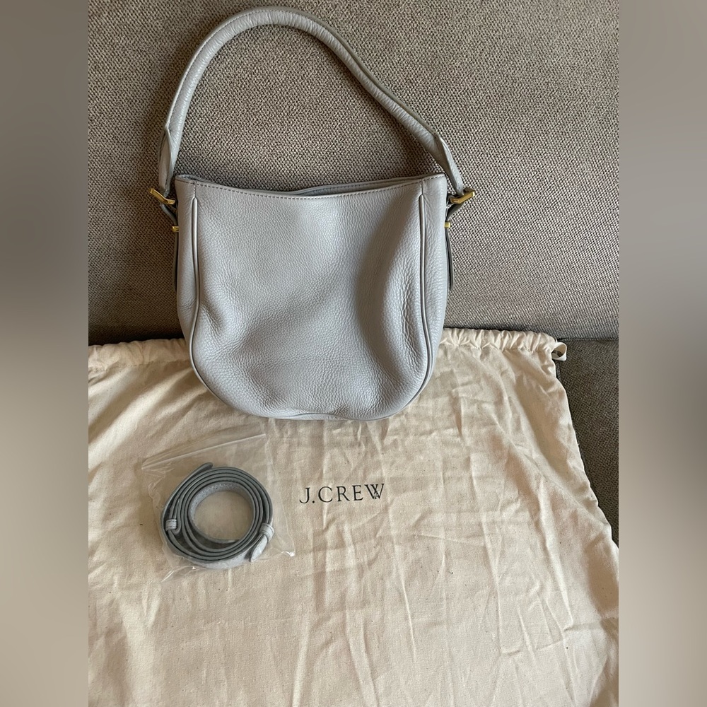 Barely used light blue J Crew purse